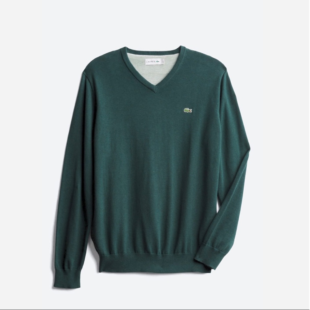 Men’s Lacoste Hunter Green Sweater